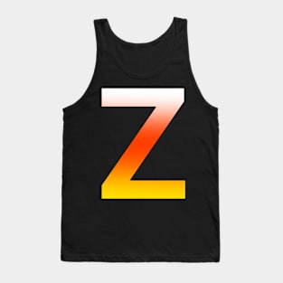 Fire Letter Z Tank Top